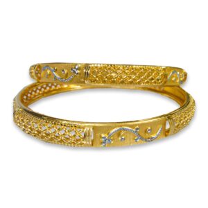 BEAUTIFUL DESIGNED GOLD  KADLI BANGLE