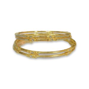 SIMPLE 22KT/916 GOLD  KADLI BANGLE