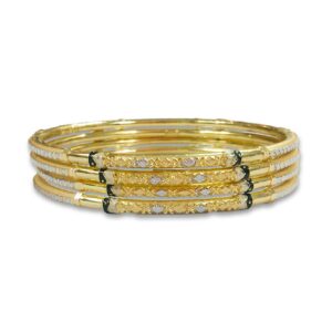 SIMPLE GOLD  KADLI BANGLE