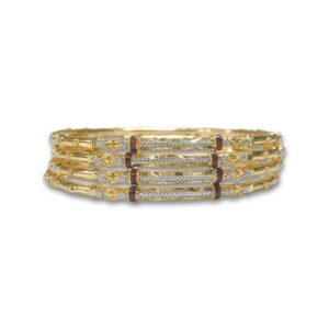 22KT/916 STYLISH GOLD  KADLI BANGLE