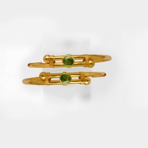 22Kt/916 SHREE DESIGNED GOLD  KIDS BANGLE