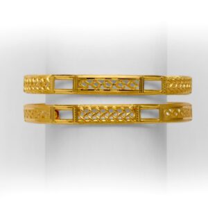 GOLD FANCY DESIGNED  KADLI BANGLE