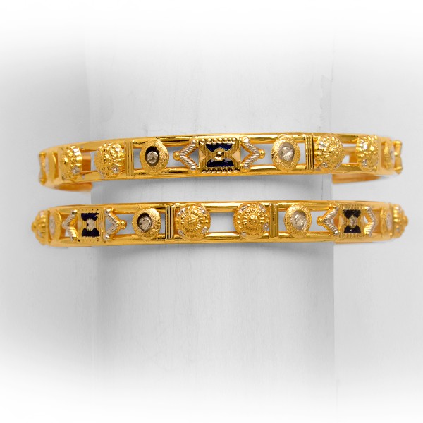 GOLD ATTRACTIVE DOUBLE PIPE  KADLI