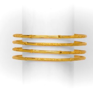 GOLD STYLES 4 PIECE  KADLI BANGLE