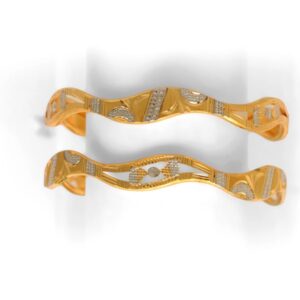 GOLD CLASSY VAKIYA  KADLI BANGLE