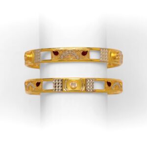 GOLD  SUPERB DESIGNED BANGLE KADLI