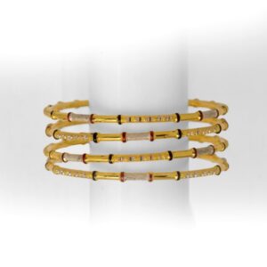 916 CREATIVE 4 PIECE GOLD  KADLI