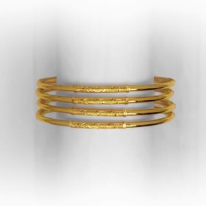 916 YELLOW GOLD 4 PIECE  KADLI