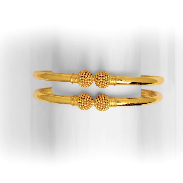 916 gold Simple  kadli bangle