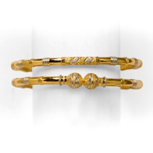 916 gold  simple kadli