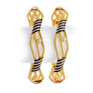 916 Gold Fancy  Kadali Bangle BO-30