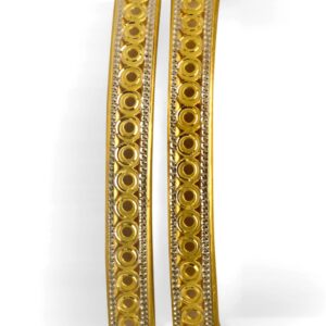 22Kt Gold Antique  Kadali Bangle BO-022