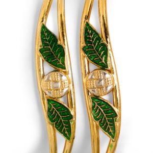 916 Gold Fancy  Kadali Bangle BO-021