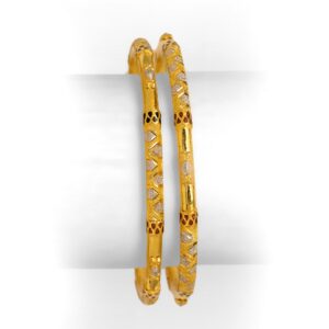 22KT Gold Single Line Kadali BO-010