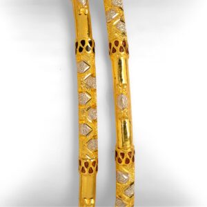 22KT Gold Single Line Kadali BO-010