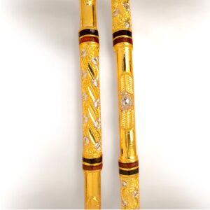 916 Gold Fancy Meenakari  Kadali BO-009