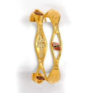 22KT Gold Fancy Indian Design  Kadali BO-005