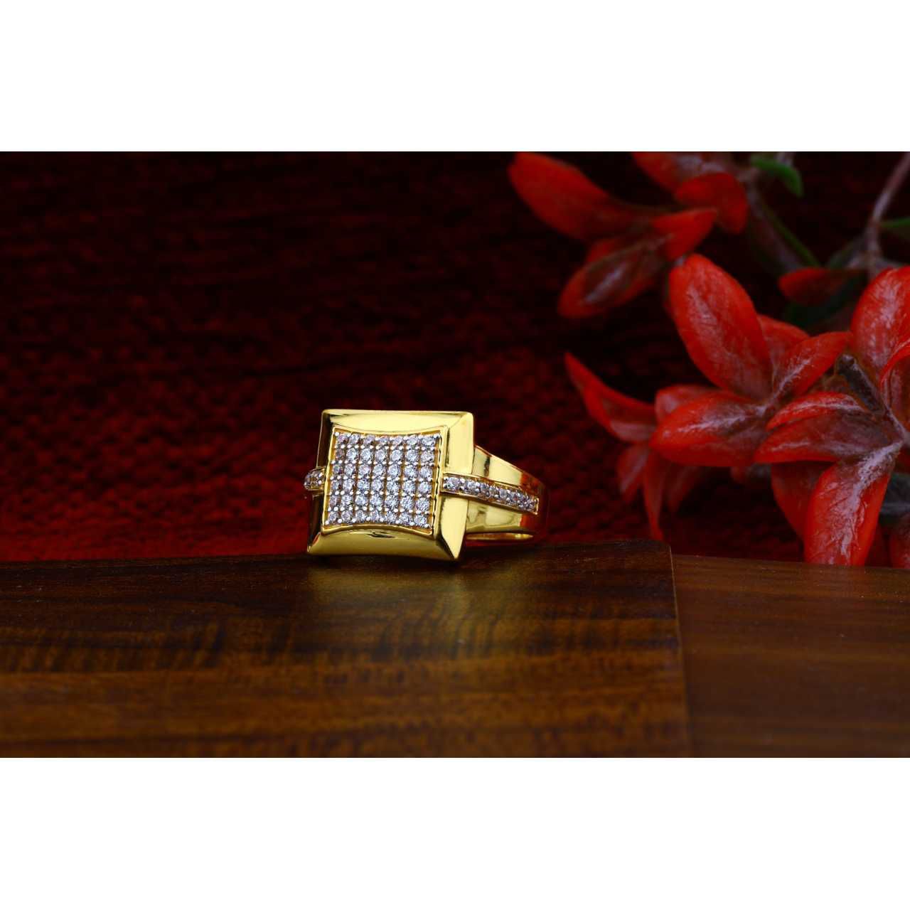 92 Square Gents Ring