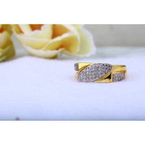 916CZ Unique Genta Ring