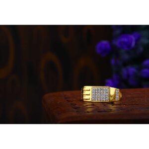 916 CZ Long Gents Ring