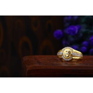92 CZ OM Gents Ring