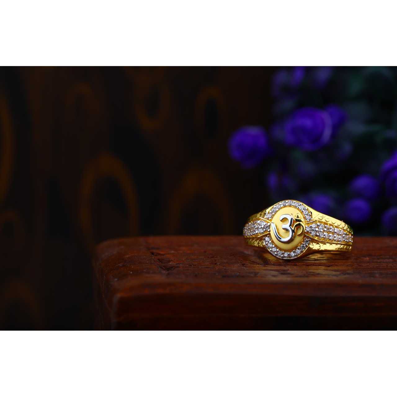 92 CZ OM Gents Ring