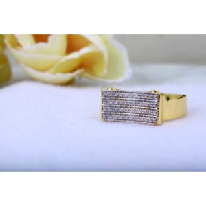 92 Square Gents Ring