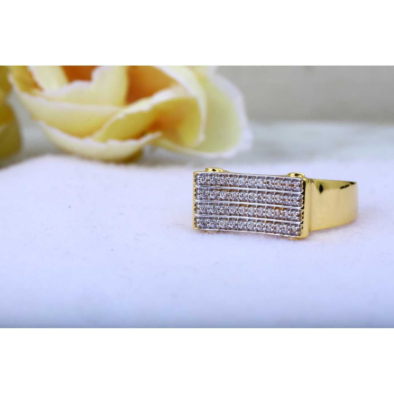 92 Square Gents Ring