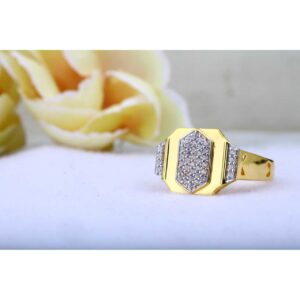 92 Square Gents Ring