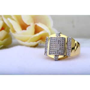 22ct  Fancy Gents Ring