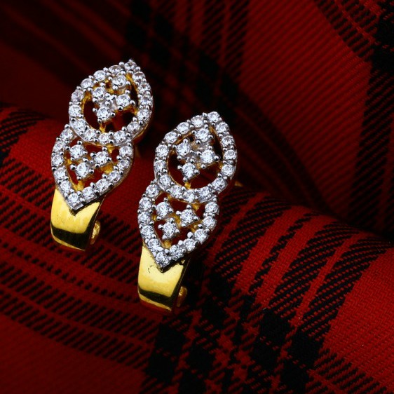 92 cz earrings