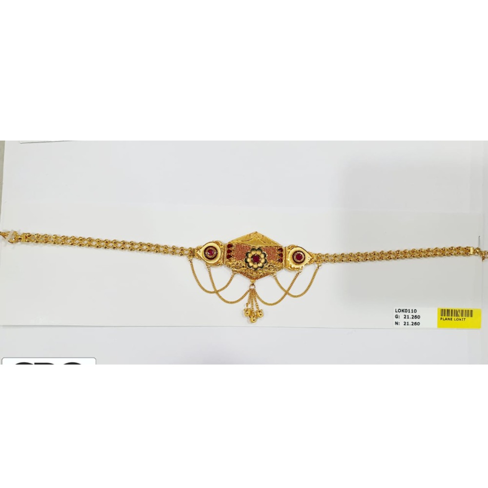 22k gold antique bajubandh