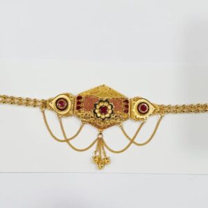 22k gold antique bajubandh