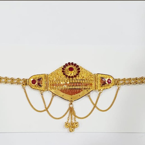 916 gold hallmarked bajubandh