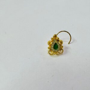 916 Gold Diamond Jadtar Nosepin