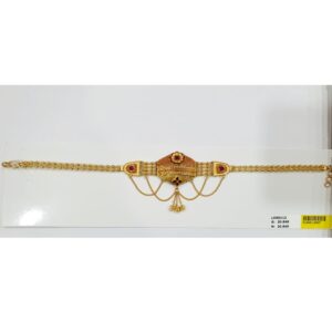 22KT Gold Designer Bajubandh