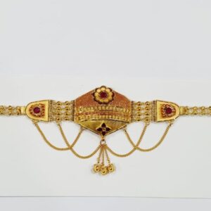 22KT Gold Designer Bajubandh