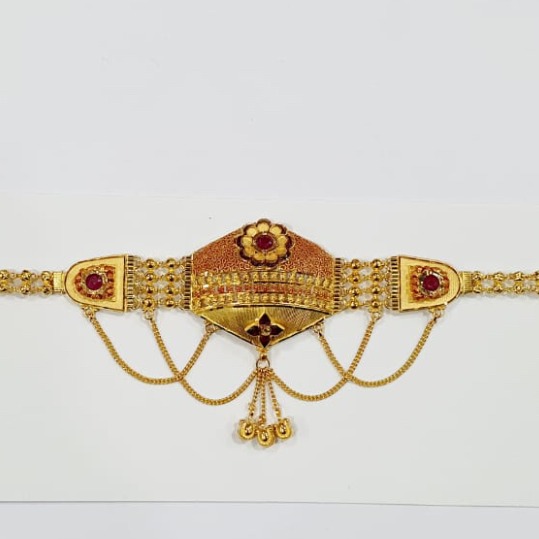 22KT Gold Designer Bajubandh