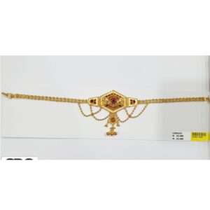 916 Gold Hallmark Kalkatti Design Bajubandh