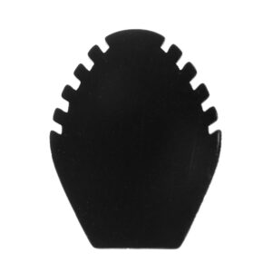 jewellery chain/mangalsutra stand black fur