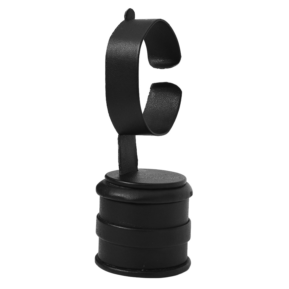 jewellery bracelet stand black PU