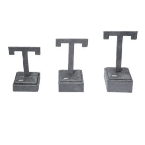 jewellery earring stand grey color