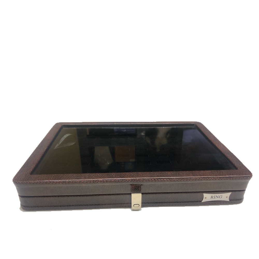 Jewellery brown li-Z stock box t/p