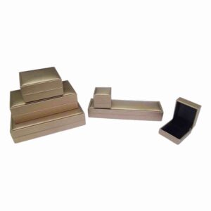 Frost gold jewellery box