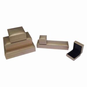 Frost gold jewellery box