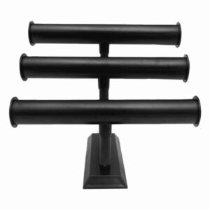 3 roll acrylic foldable bangle stand