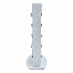 Rotating 2 side earring stand