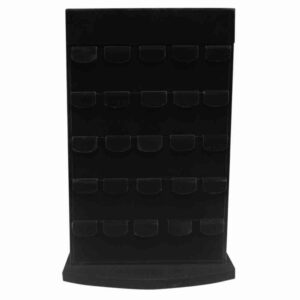 Rotating 2 side earring stand