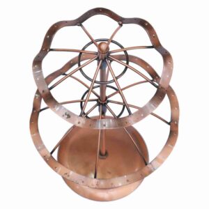 Umbrella metal earring stand