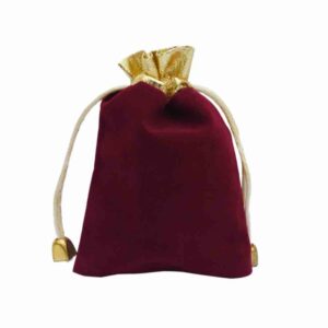 Velvet pouch